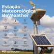 Parâmetros climáticos medidos pela estação meteorológica beweather